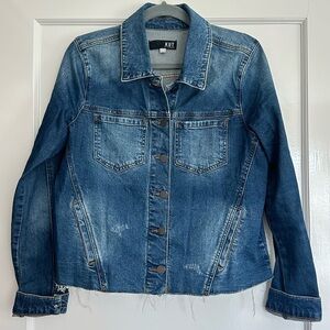 Kut from the Kloth Dark Blue Jean Jacket